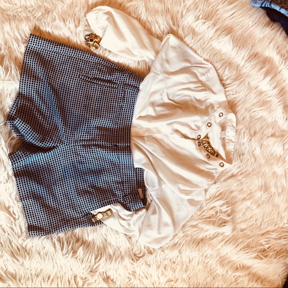 Classic Anne Klein size 10 black and white shorts - Picture 5 of 10